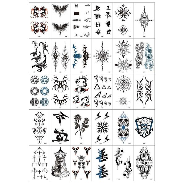 Temporary Tattoo stickers for Men and Women