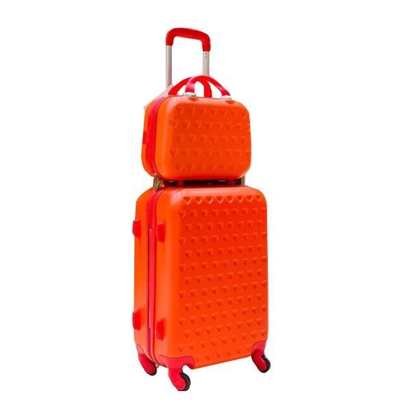 British Life Red Twin Trolley