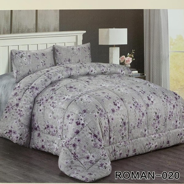Roman King Size Comforter Set 4 pcs- 020