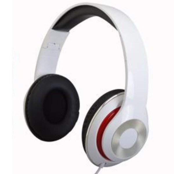 Krypton KNHP5045 Sterio Headphones, White 