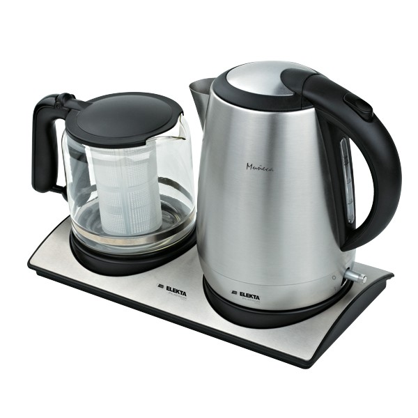 Elekta EP-TS-051 Platinum Tea Maker Set, Silver