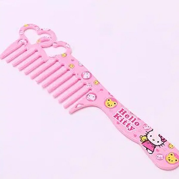 Hello Kitty Plastic Princess Comb Love Heart