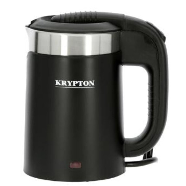 Krypton KNK6152 0.5 L Steel Electric Kettle, Black
