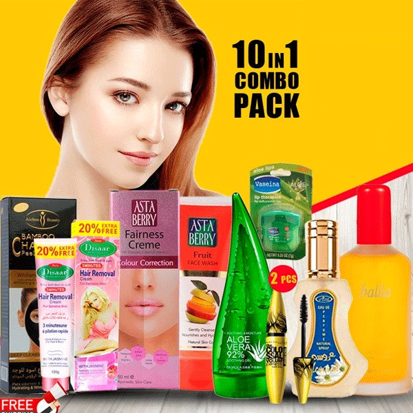 10 in 1 Ladies Beauty Combo Pack