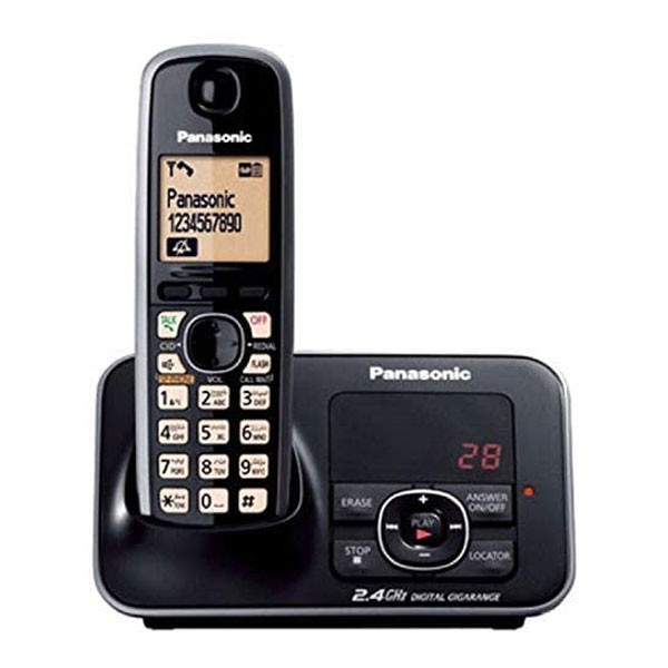 Panasonic KX-TG3721BX Wireless Cordless Phone 