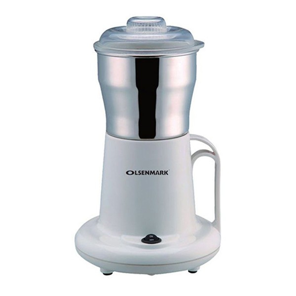 Olsenmark OMCG2145 Coffee Grinder With 6 In 1 Food Mixer, White