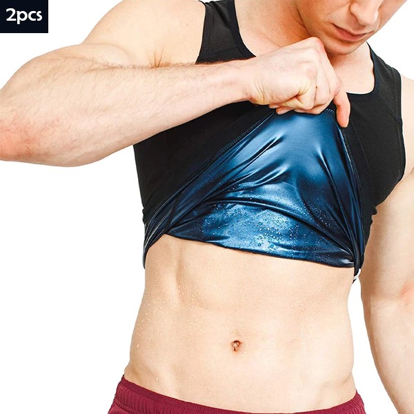 2021 Hot Selling High Quality Sweat Shapers For Men 2Pcs