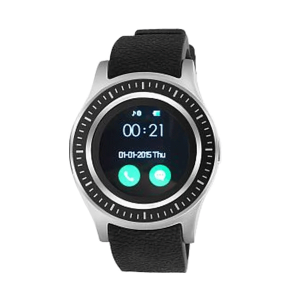 G-tab S1 Bluetooth Smart Watch With Sim Card, Silver