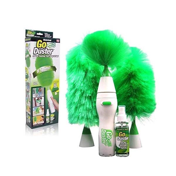 Home Care Electric Feather Multi Function Dust Brush Assorted