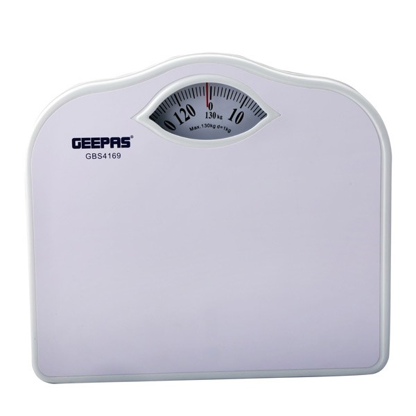 Geepas GBS4169 Mechanical Weighing Scale with Height and Weight Index Display
