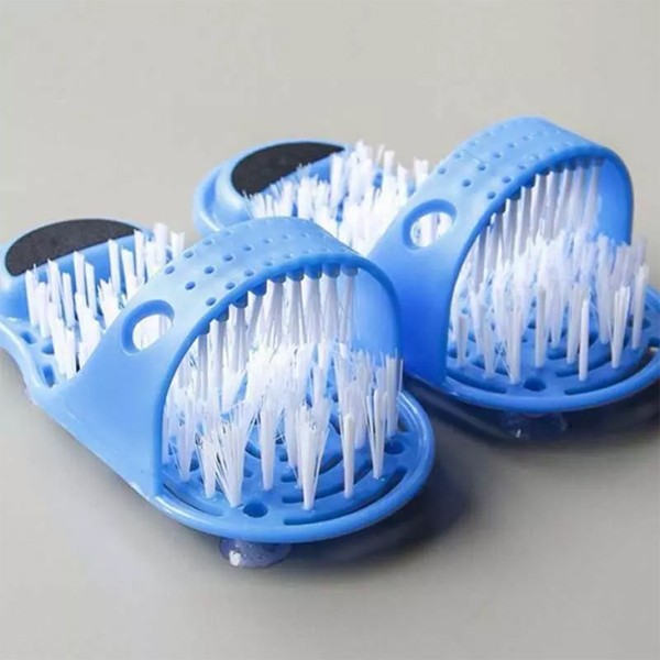 Innovative Foot Care Slipper Style Foot Brush  