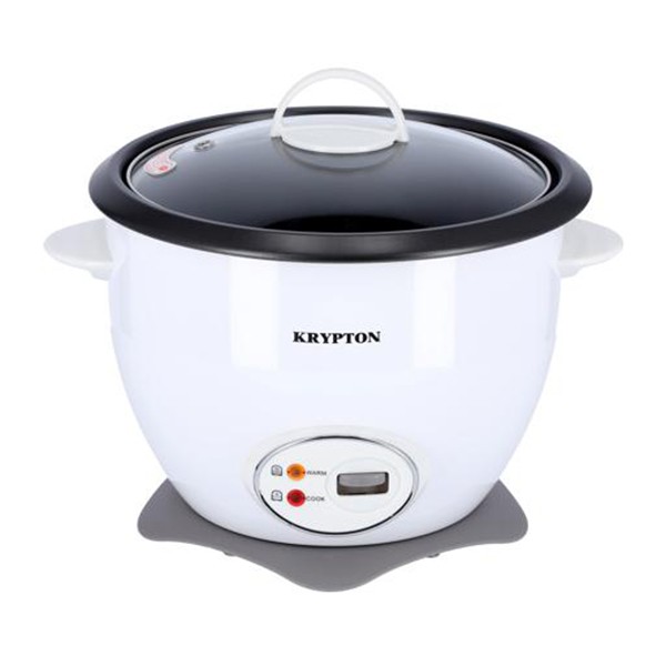 Krypton KNRC5283 Electric Rice Cooker, White