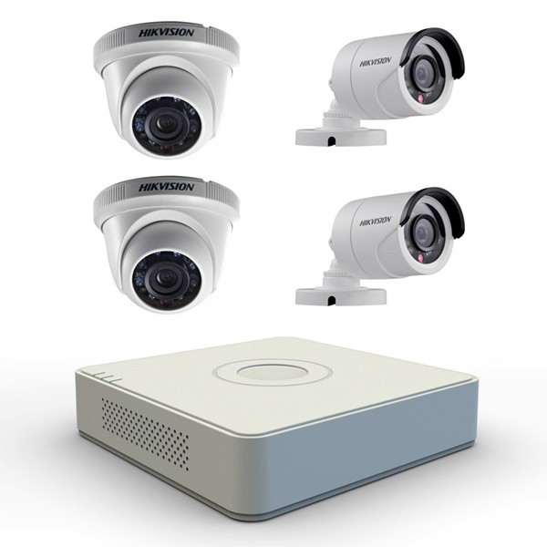 HIKVISION 4 Channel CCTV Camera Combo