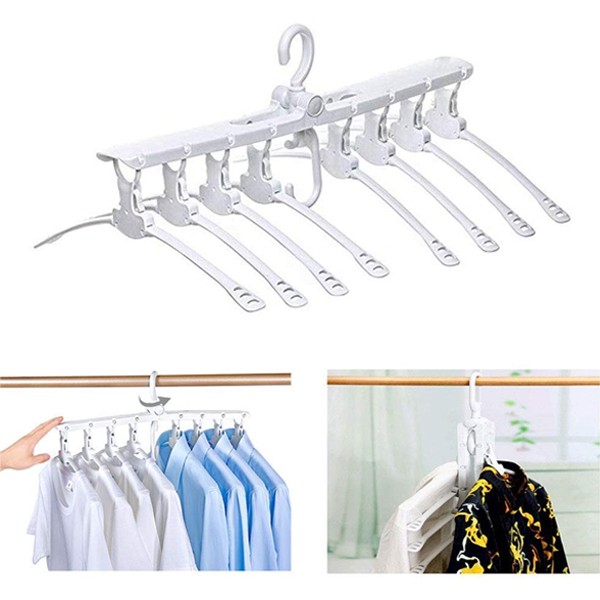 GO HOME Best selling 8 in 1 space saving clothes hanger