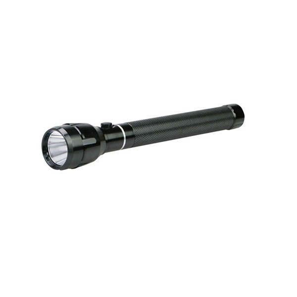 Olsenmark OMFL2749 Rechargeable LED Flashlight, Black