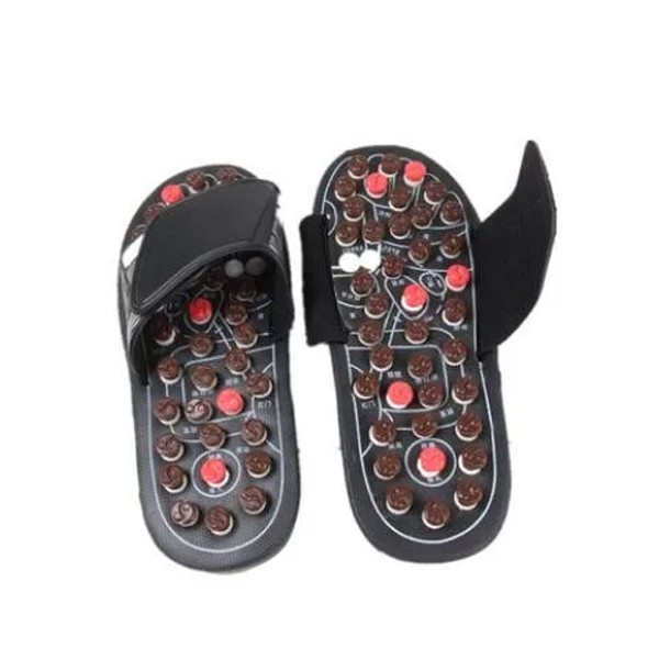 Acupoint Magnetic Therapy Massage Slippers