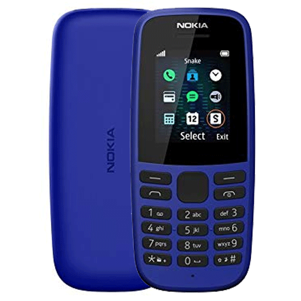 Nokia 105 Ta-1174 Dual Sim Gcc Blue