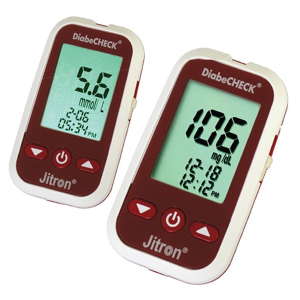 Jitron DiabeCHECK Blood Glucose Monitoring System 25 strips