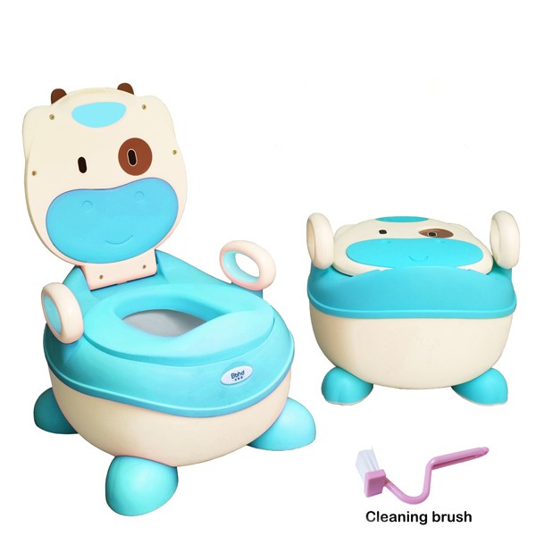 Baby Potty Training Chair Handles With Brush GM533-3