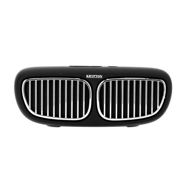 Krypton KNMS6128 Rechargeable Bluetooth Speaker, Black