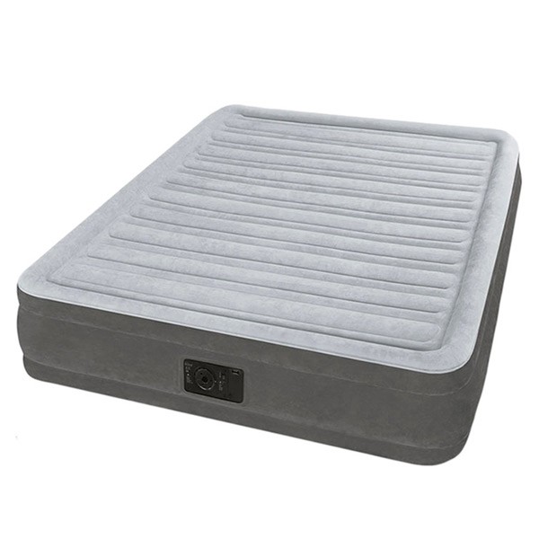 Intex 67768 Queen Comfort Rise Airbed With Built-in Pump