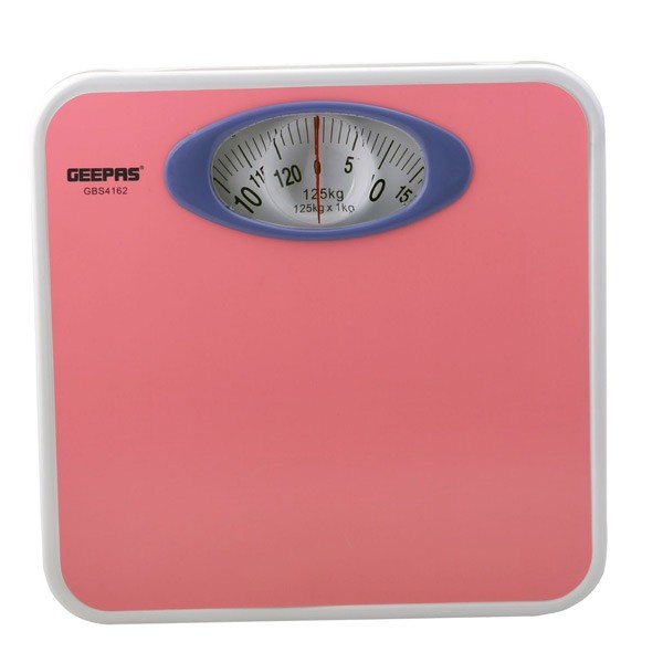 Geepas GBS4162 Mechanical Weighing Scale with Height and Weight Index Display