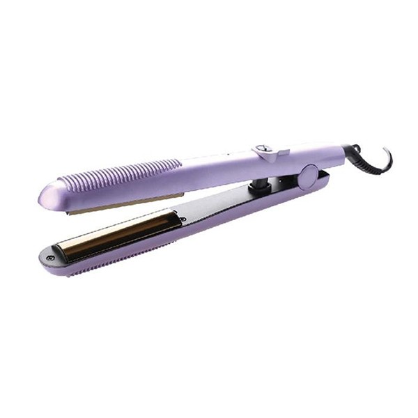 Olsenmark OMH4007 2-in-1 Hair Straightener with Gold Coating Plate, Purple