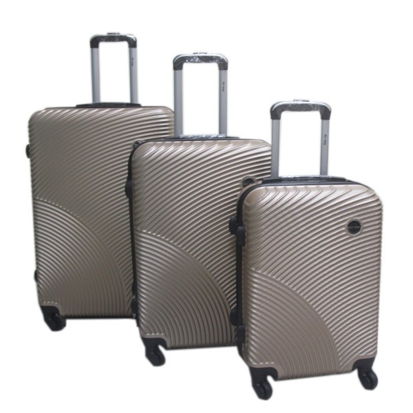 3 IN 1 Professional Airway 4 Wheel Trolley Bag  Gold Color