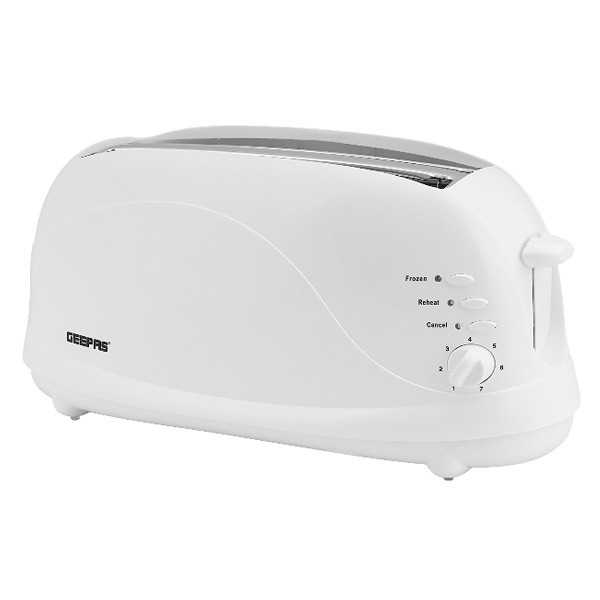 Geepas GBT9895 4 Slice Bread Toaster with Browning Control