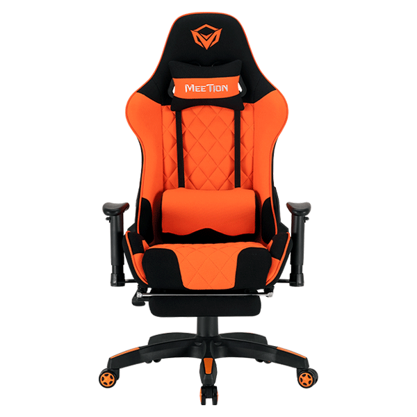 Meetion MT-CHR25 Gaming Chair Black+Orange