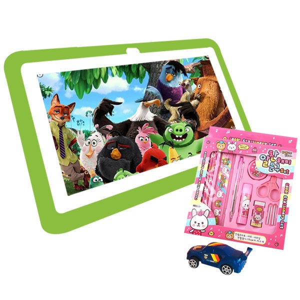 9 IN 1 Combo T-Pad T265 Kids 7 Inch Tablet Green 