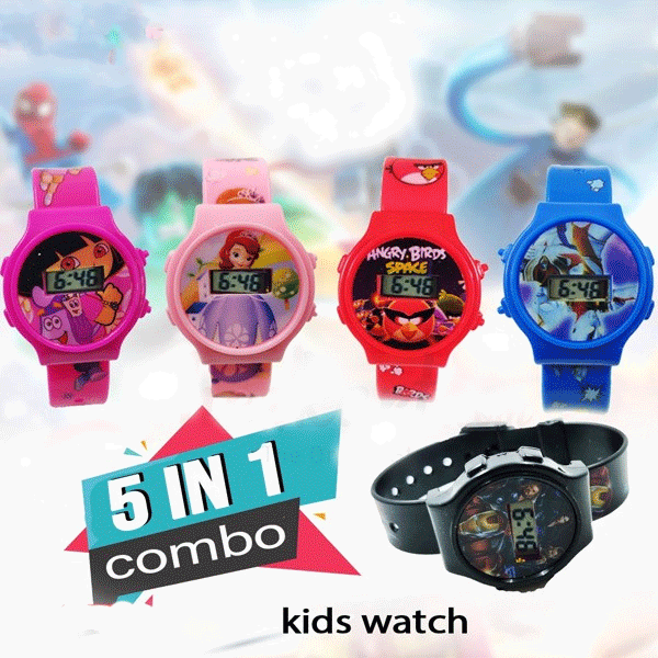 5 In 1 Combo Kids Watch