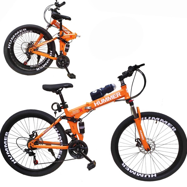 Wire Hummer 24 Inch Bicycle Orange GM24-o