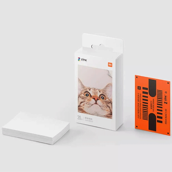 Xiaomi Mi Portable Photo Printer Paper (2×3-inch, 20-sheets)