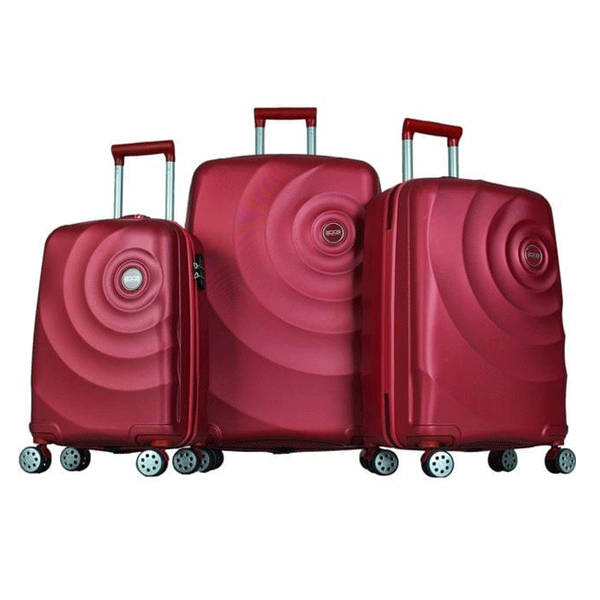 Platinum 1GR0106353-034 Travel Bag Dribble 3 Set, Red