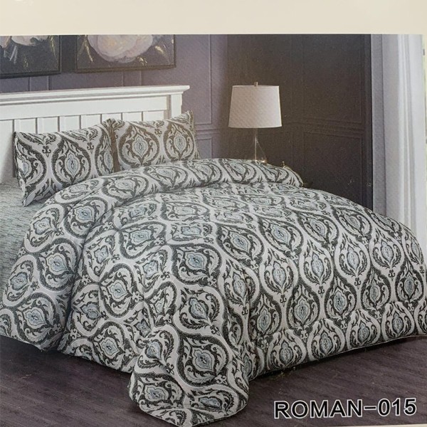 Roman King Size Comforter Set 4 pcs- 015