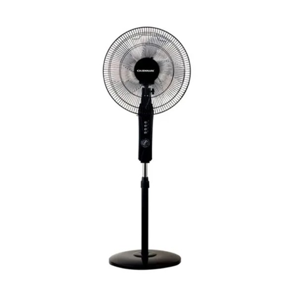 Olsenmark 16 inch 3 Speed Stand Fan with Timer Black OMF1738 