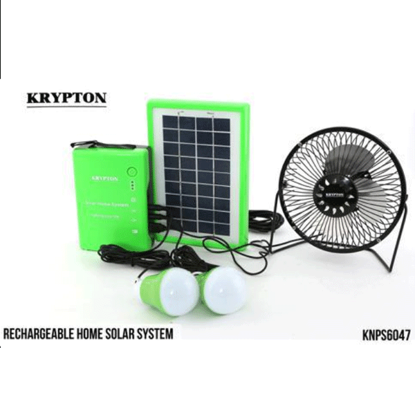 Krypton KNPS6047 Solar Home System, Green