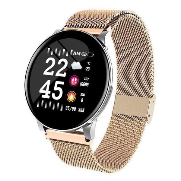W8 Smart Watch For Women And Men 2020 Gold