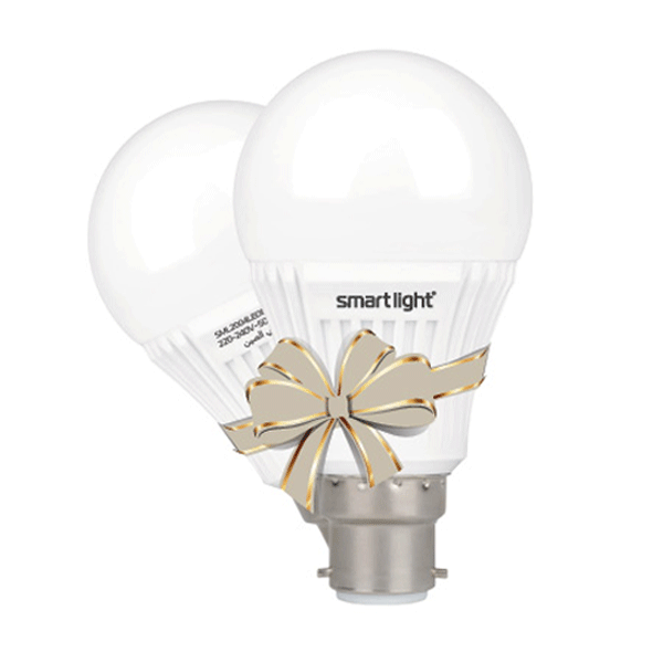 Smart Light 2 IN 1 9w Led Bulb- SML2004LEDB-B22
