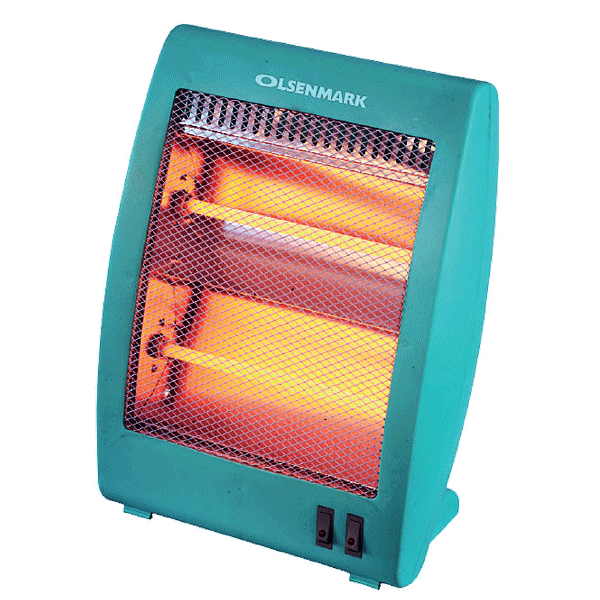 Olsenmark OMQH1638 Quartz Heater 800W Green