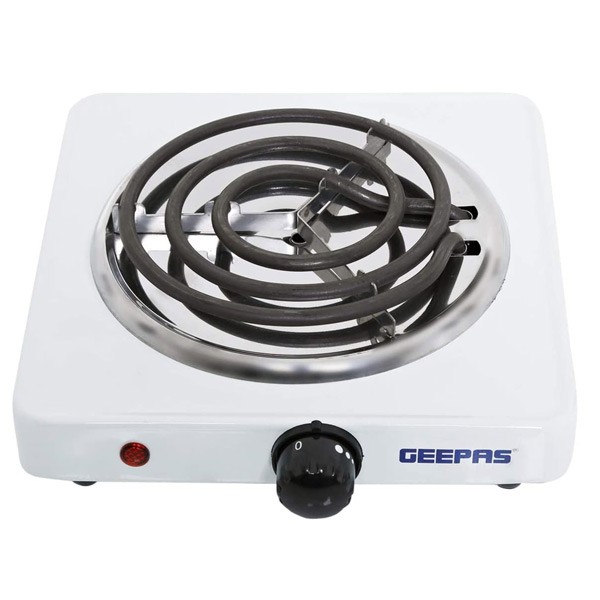 Geepas GHP7577 Electric Single Hot Plate with Temperature Control
