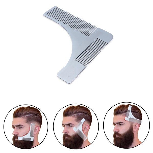 Men Beard Shaping Styling Comb 