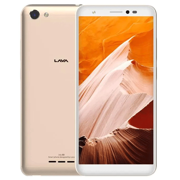Lava Iris 88 2GB Ram 16GB Storage 4G Smartphone Gold