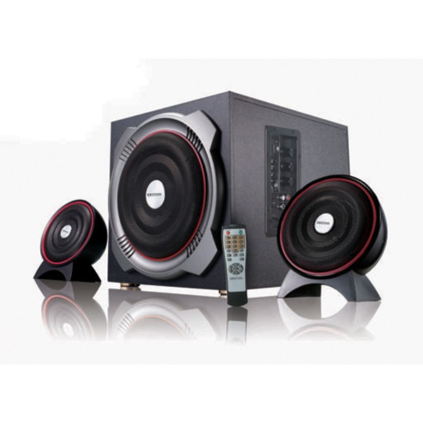 Krypton KNMS5135 2.1 Multimedia Speaker System with Subwoofer