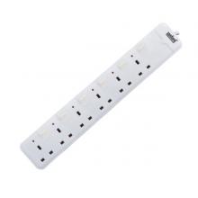 Sanford 6 Way Extension Socket- SF10121ES-LSP