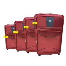 QTS Travelling Trolley 4pcs, Red-LSP