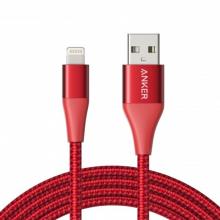 Anker A8452H91 Powerline + II lightning (3ft) Red03