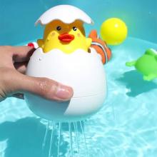 Childrens Bath Floating Shower Toy Duck Egg-LSP