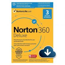 Norton 21405146 360 Deluxe 25 GB 3 Device AR-LSP